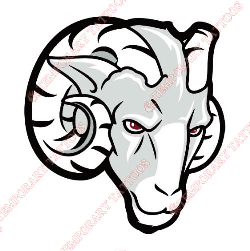 Fordham Rams Customize Temporary Tattoos Stickers NO.4411